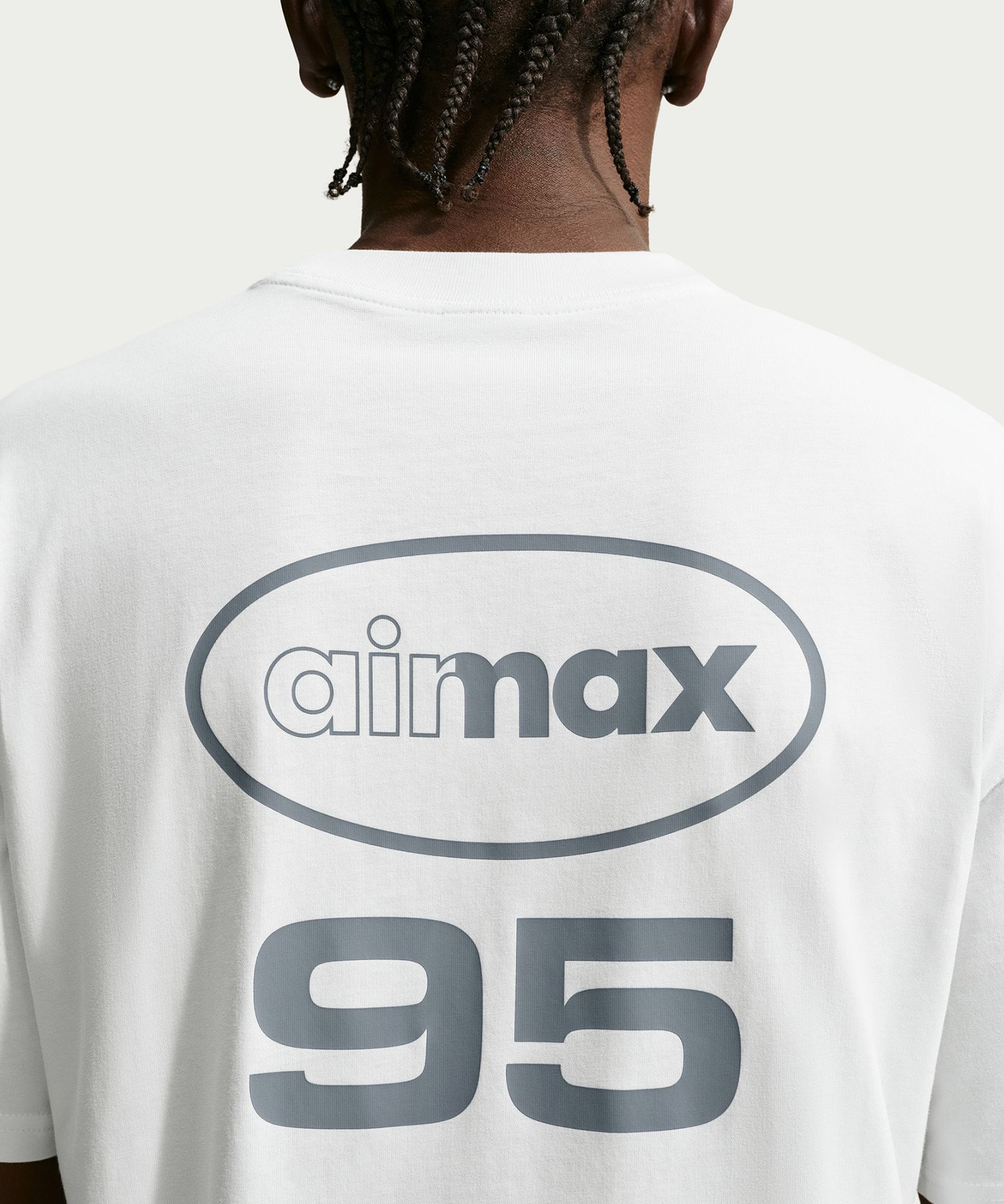 NIKE M NSW AIR MAX 95 TEE WHITEの画像