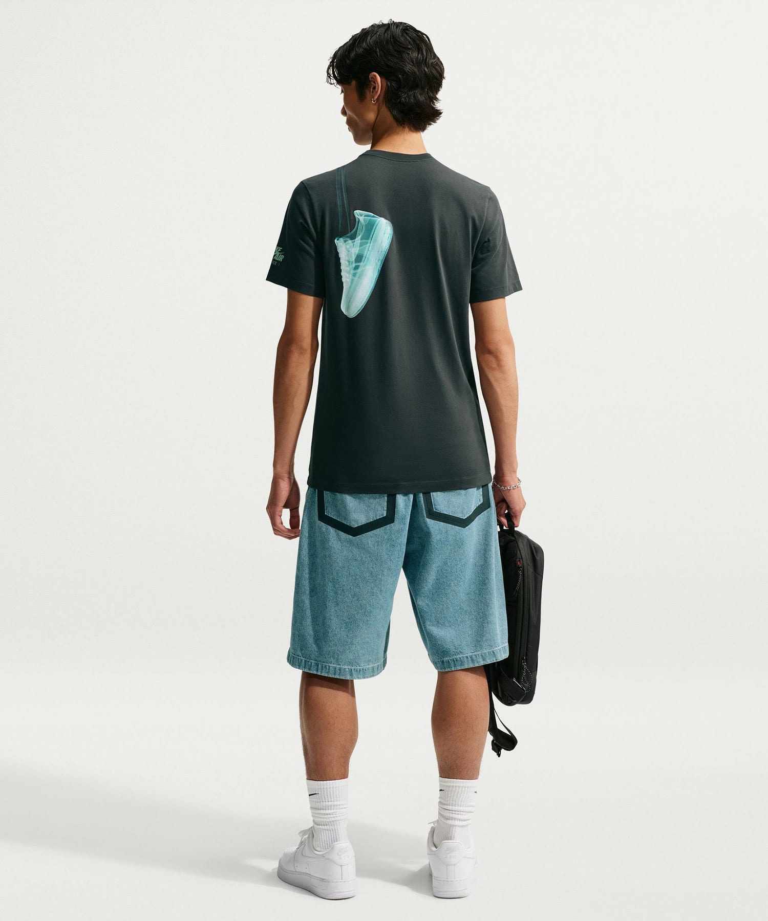 NIKE AS M NSW TEE WASH FMRN DARKGRAYの画像