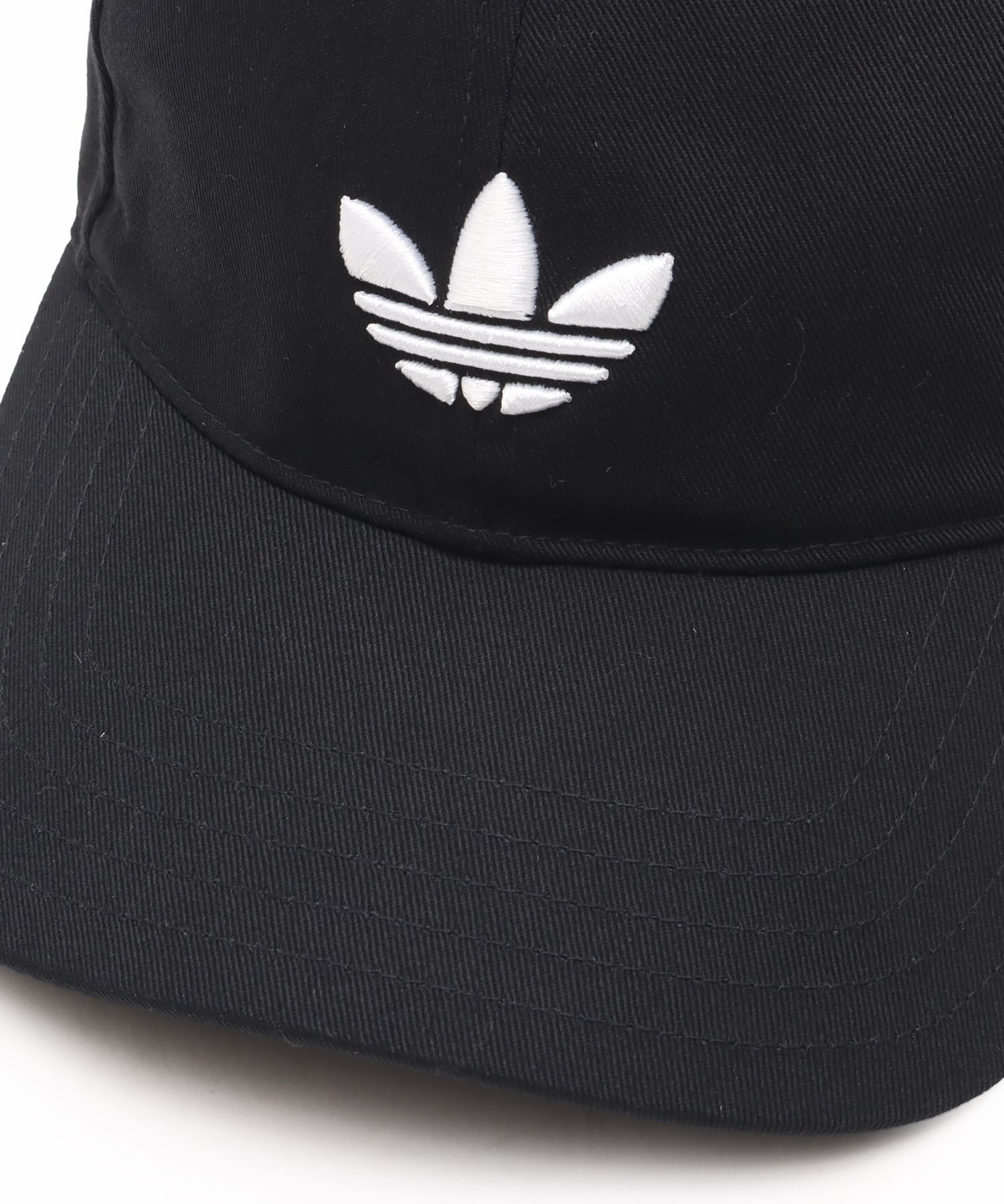 adidas ADICOLOR BASEBALL CAP ブラックの画像