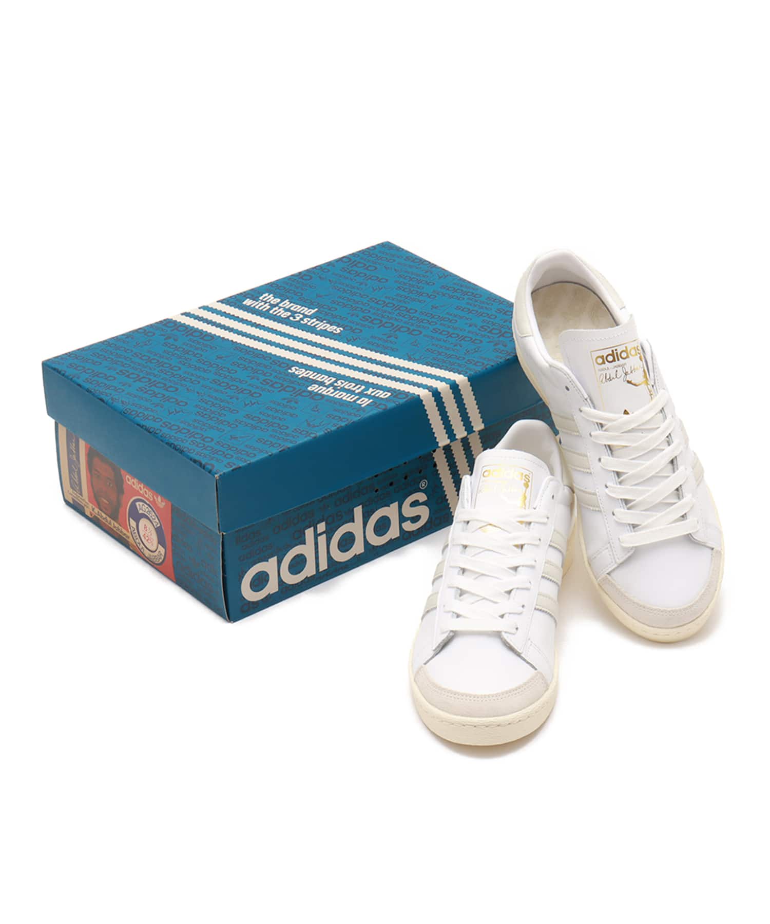adidas JABBAR LO FOOT WEAR WHITE/ORBIT GRAY/CREAM WHITEの画像