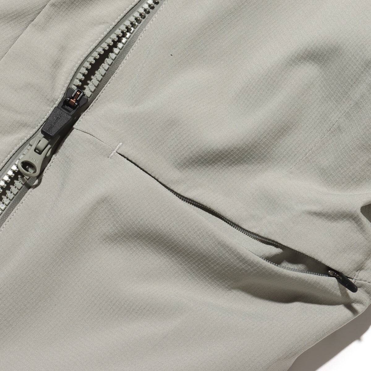 snow peak Thermal Insulation Effected Rain Jacket Grey 23FA-Iの画像