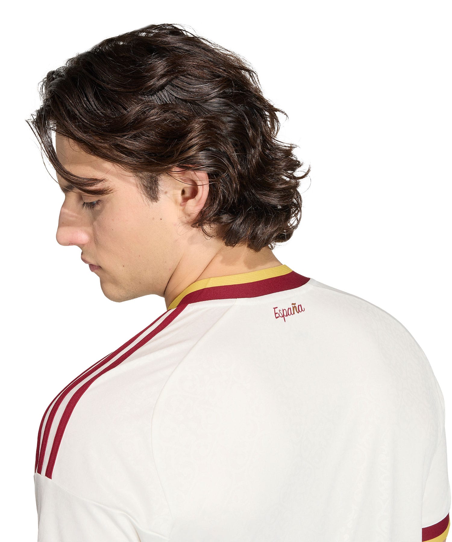 adidas スペイン代表 2026 アウェイ レプリカ ユニフォーム オフホワイトの画像