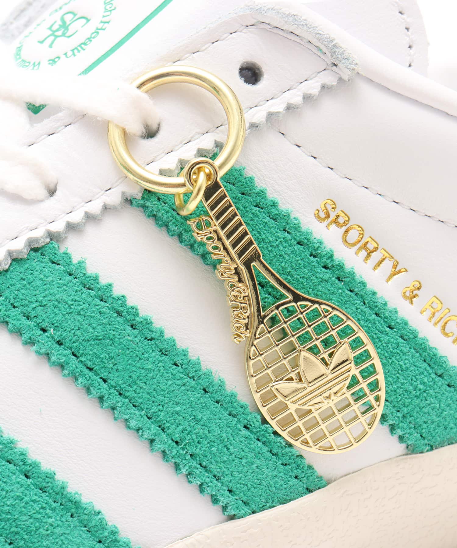 adidas SPORTY & RICH BLANC FOOT WEAR WHITE/OFF WHITE/COURT GREENの画像