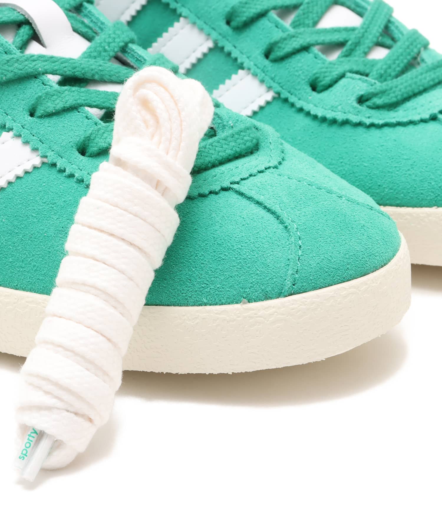 adidas SPORTY & RICH BLANC COURT GREEN/FOOT WEAR WHITE/OFF WHITEの画像