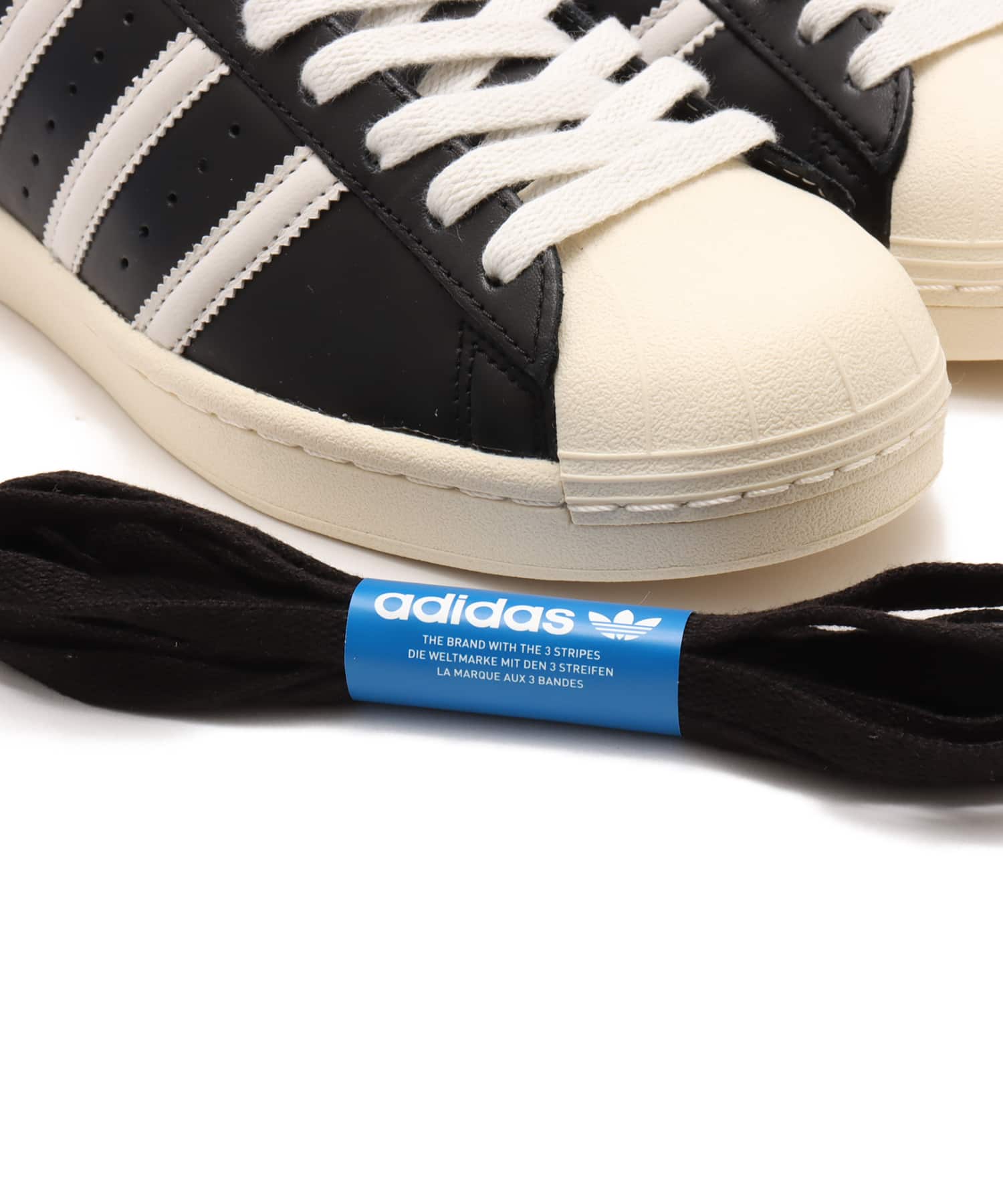 adidas SUPERSTAR VINTAGE CBLACK/CWHITE/CREWHTの画像