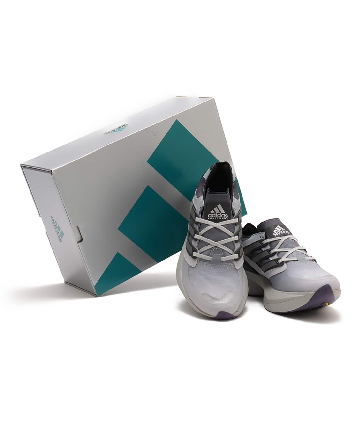 adidas EQUIPMENT ADIOS PRO GRETWO/IRONMT/VIOLETの画像