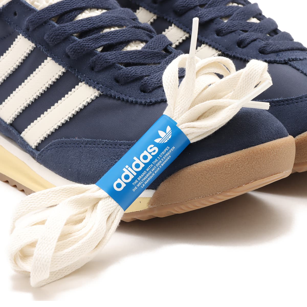 adidas SL 72 RS COLLEGE NAVY/CLOUD WHITE/ALMOST YELLOWの画像