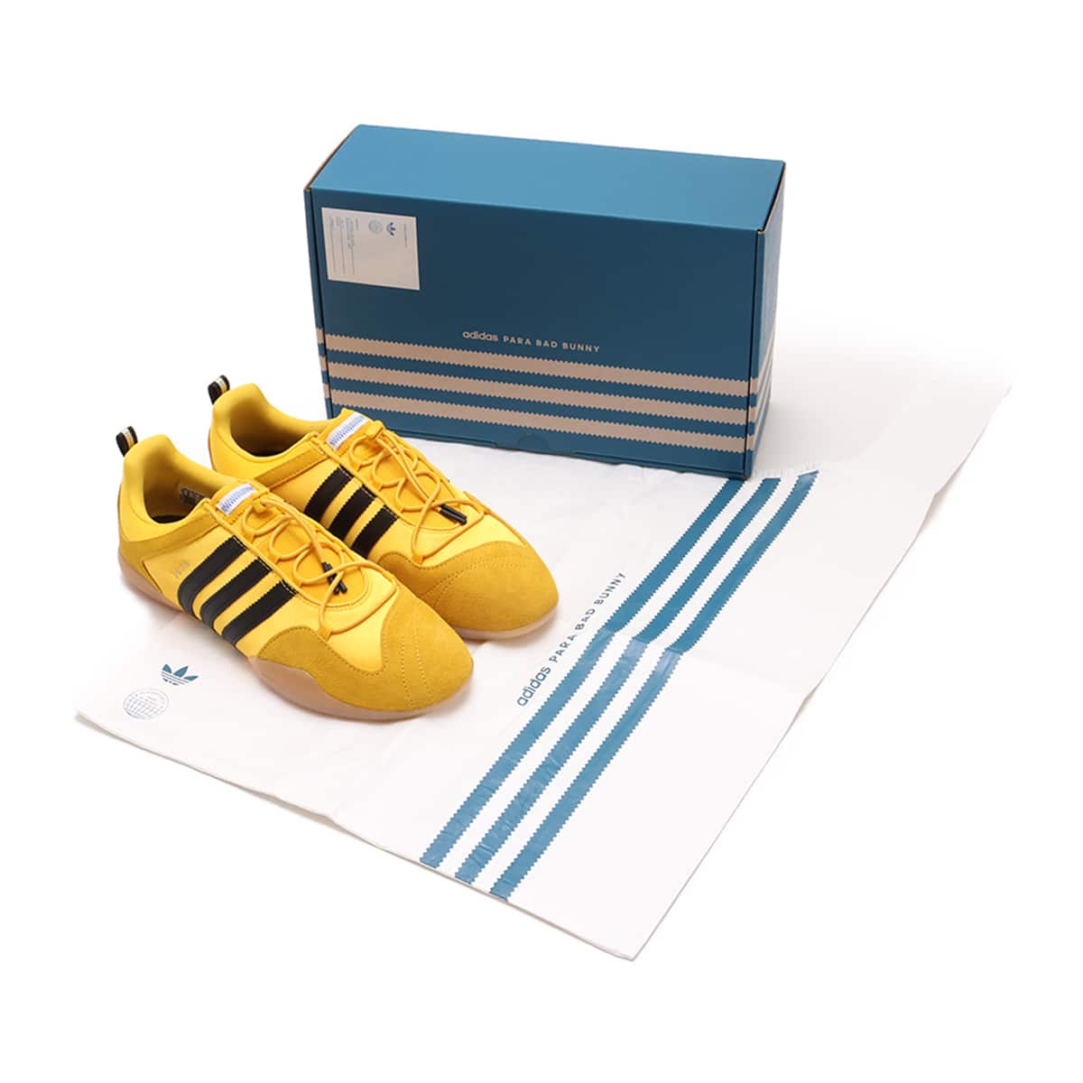 adidas BAD BUNNY BALLERINA BOLD GOLD/CORE BLACK/GUMの画像