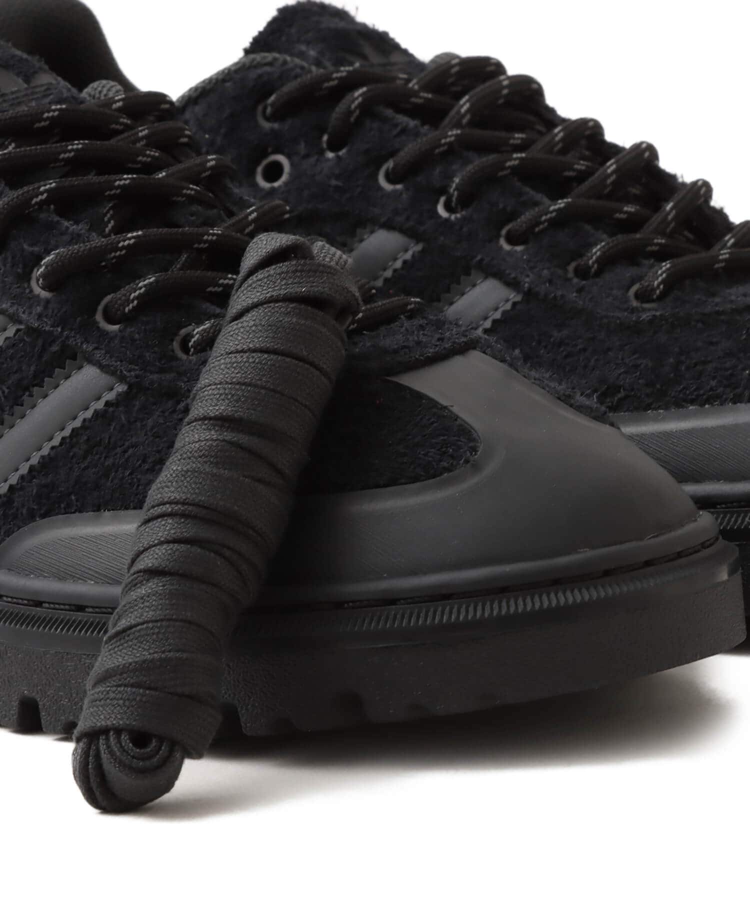 adidas SAMBA WINTERIZED CBLACK/CARBON/CBLACKの画像