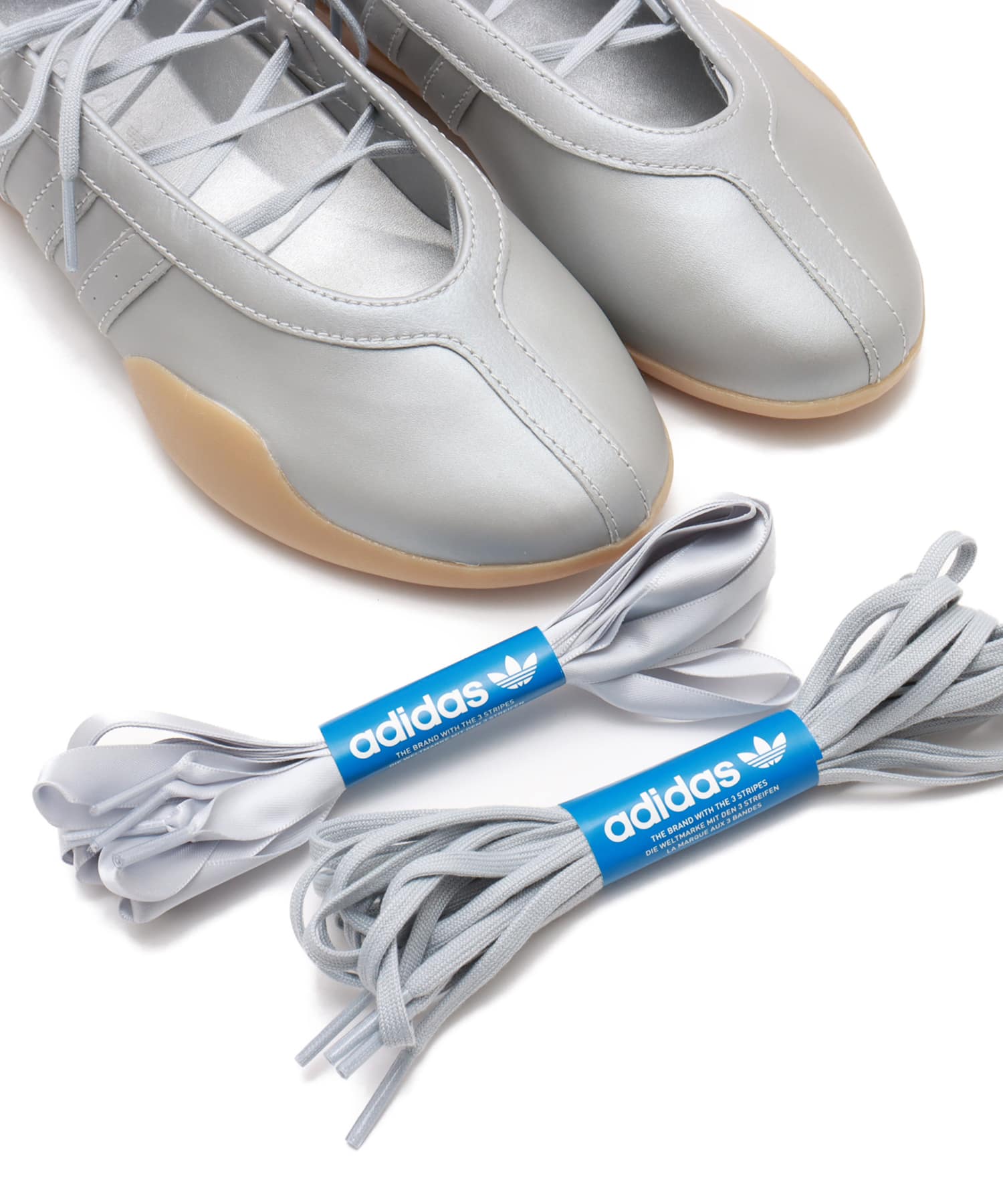 adidas TAEKWONDO MEI BALLET W SILVER METALLIC/SILVER METALLIC/GUMの画像