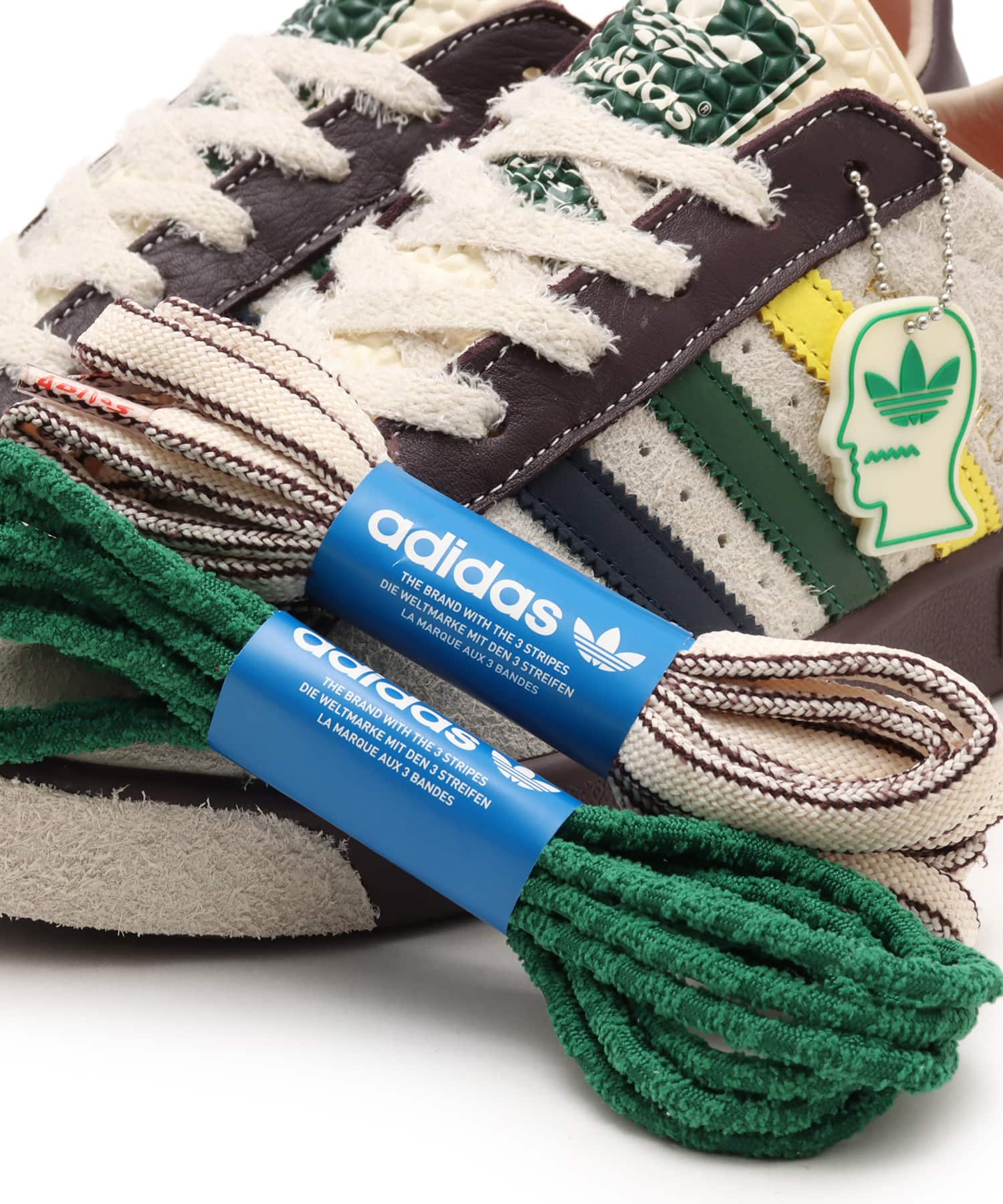 adidas FOREST HILLS BRAIN DEAD CREAM WHITE/PANTONE/ﾅｲﾄRED