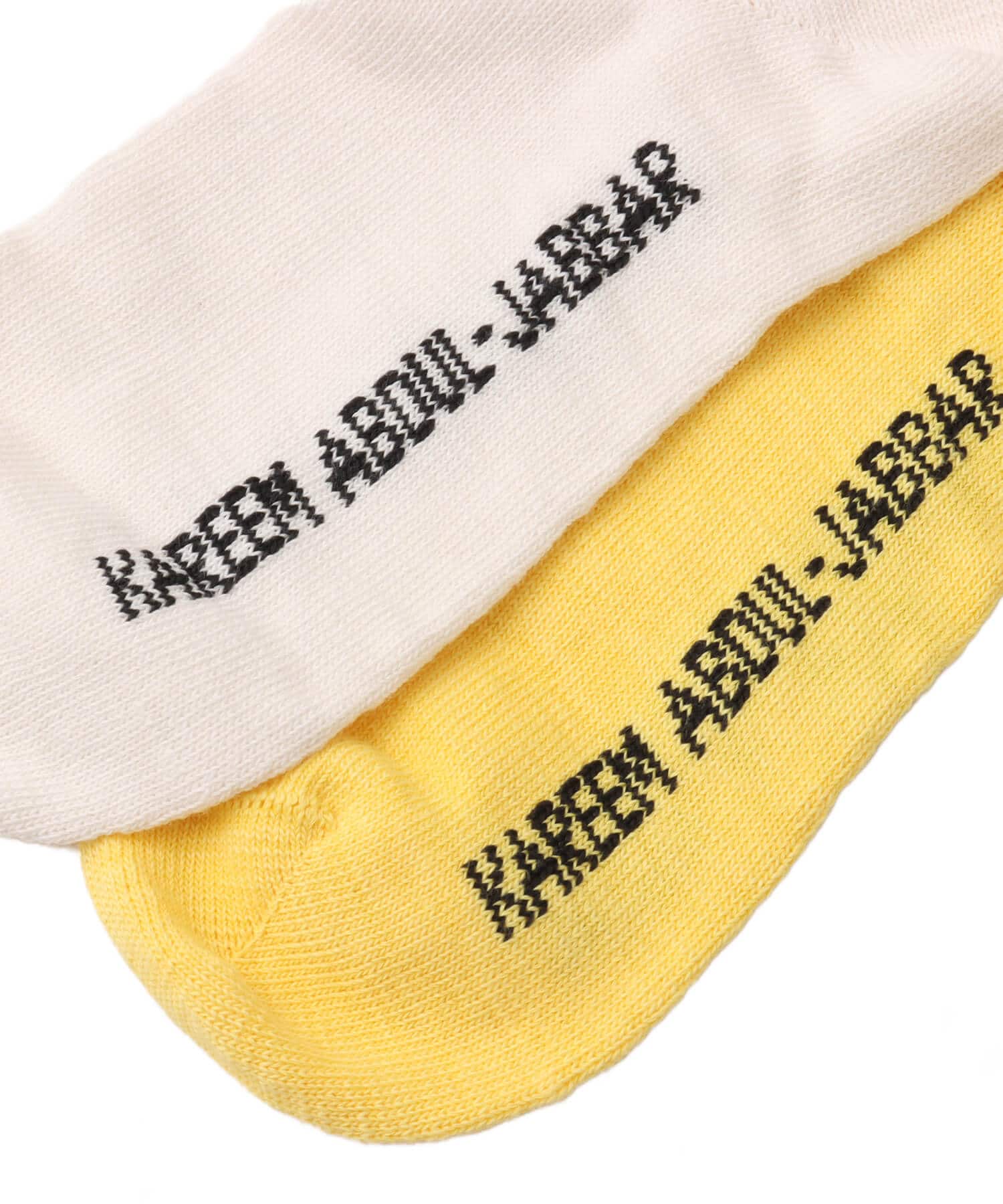 adidas WALES BONNER JABBAR 3-STRIPES SOCKS チョークホワイト/スプリングイエローの画像