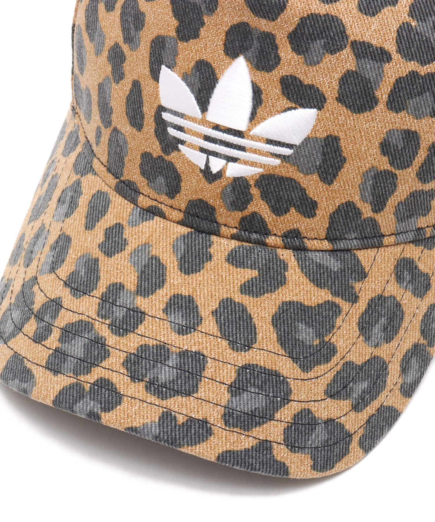 adidas LEOPARD BASEBALL CAP ブロンズストレータ/ブラックの画像
