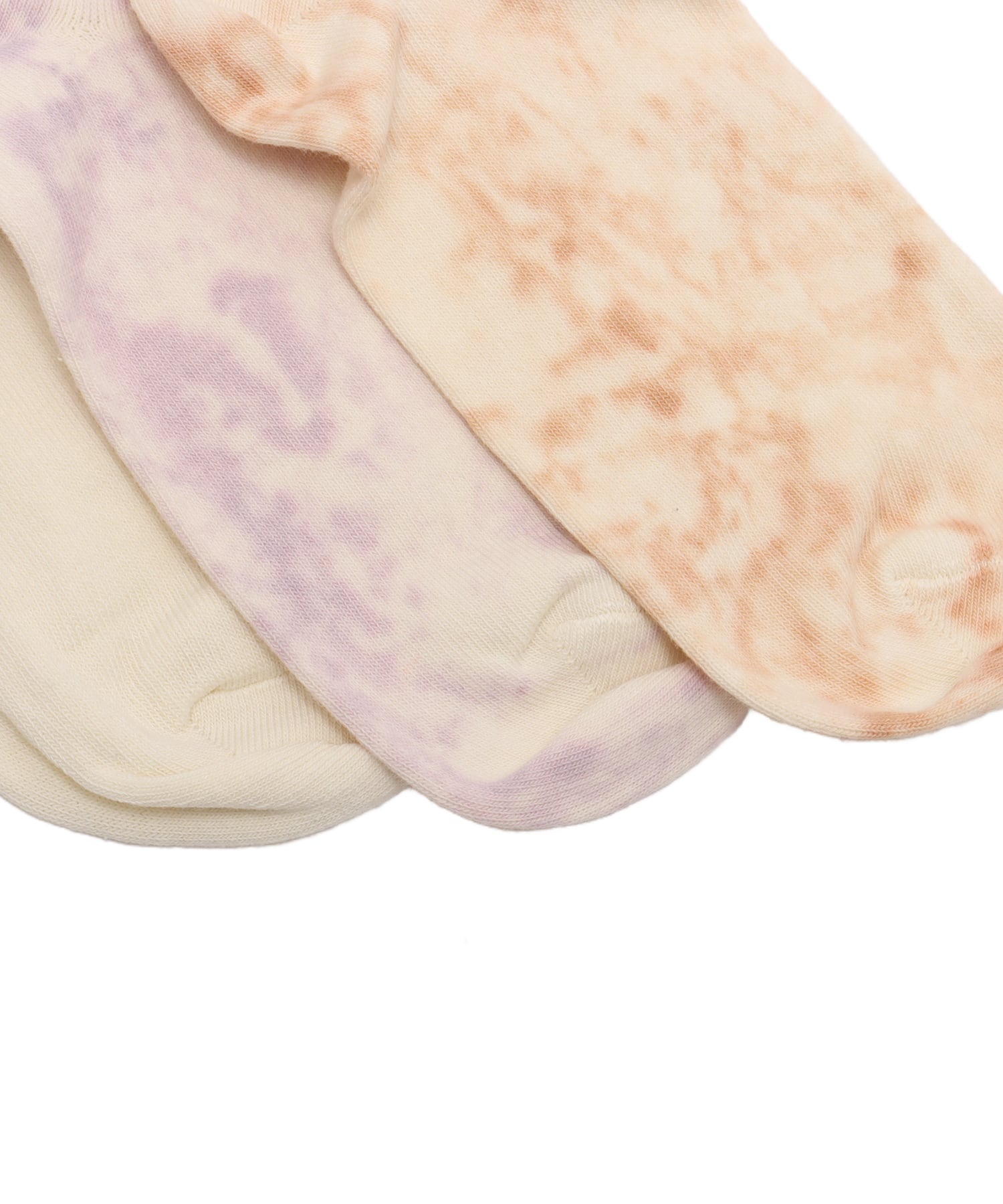 adidas TIE DYE CREW SOCKS 3 PAIRS ヘイローブラッシュ/シルバードーン/クリームホワイトの画像