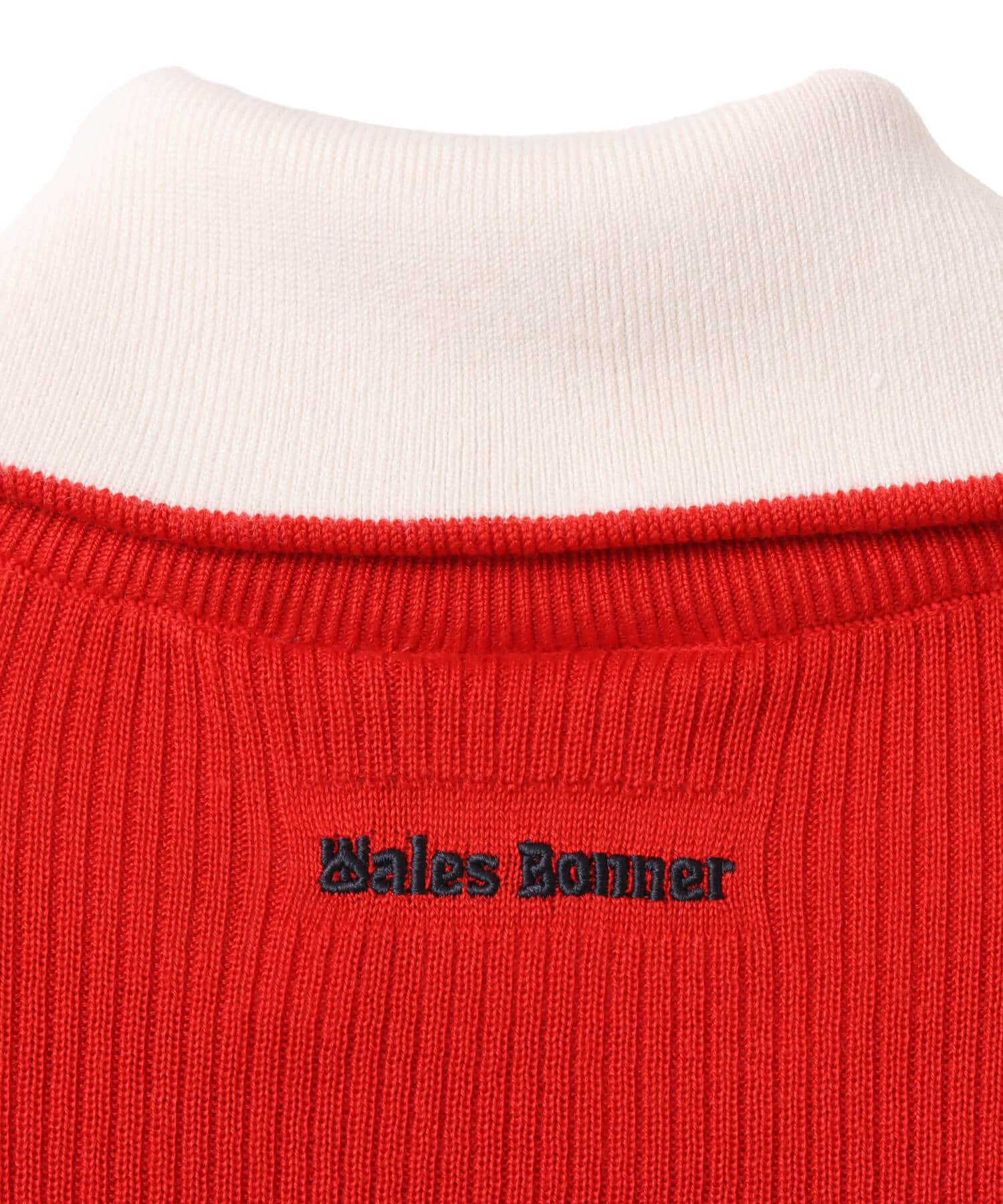 adidas WALES BONNER W KNIT TRACK TOP ベタースカーレットの画像