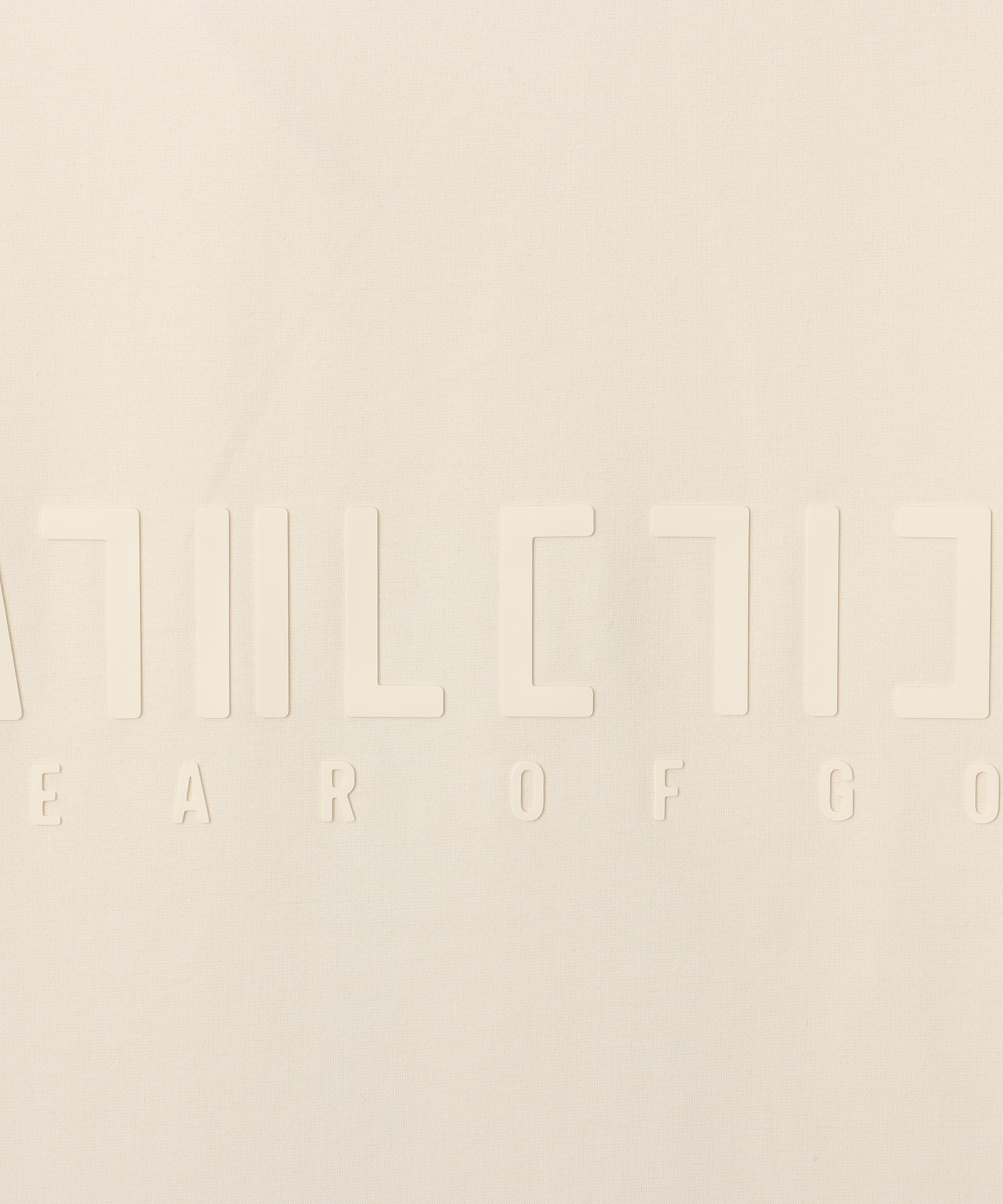 adidas FEAR OF GOD ATHLETICS PERFORMANCE TEE クリームホワイトの画像