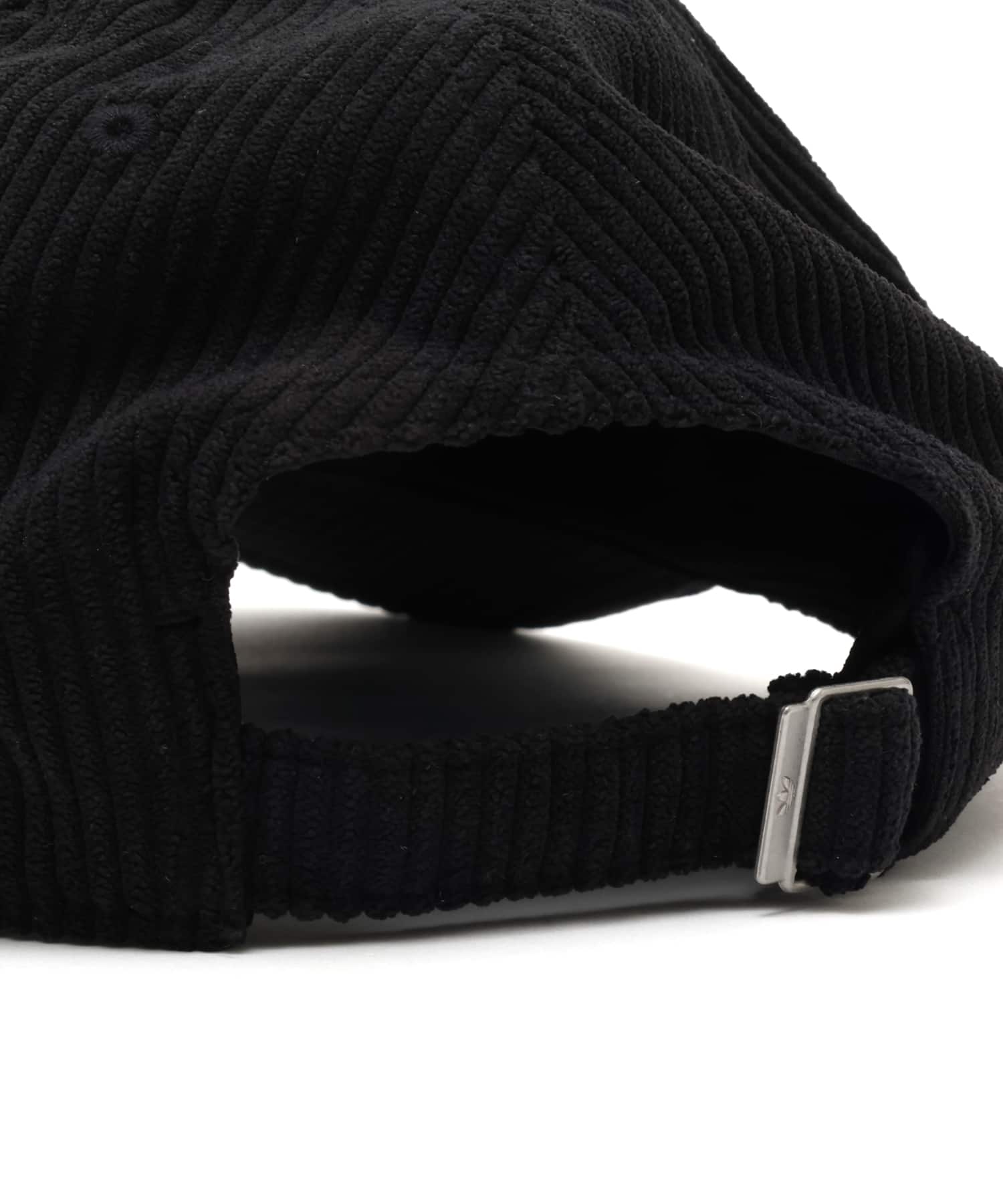 adidas CORDUROY BASEBALL CAP ブラックの画像