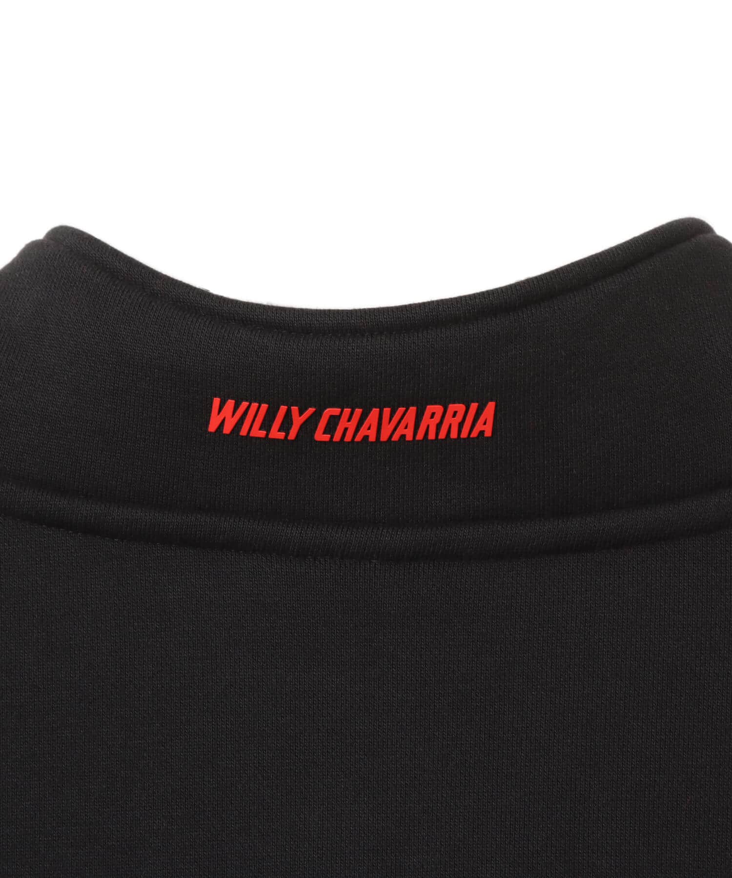 adidas CHAVARRIA WATSONVILLE MOCKNECK JUMPER ブラック/レッドの画像