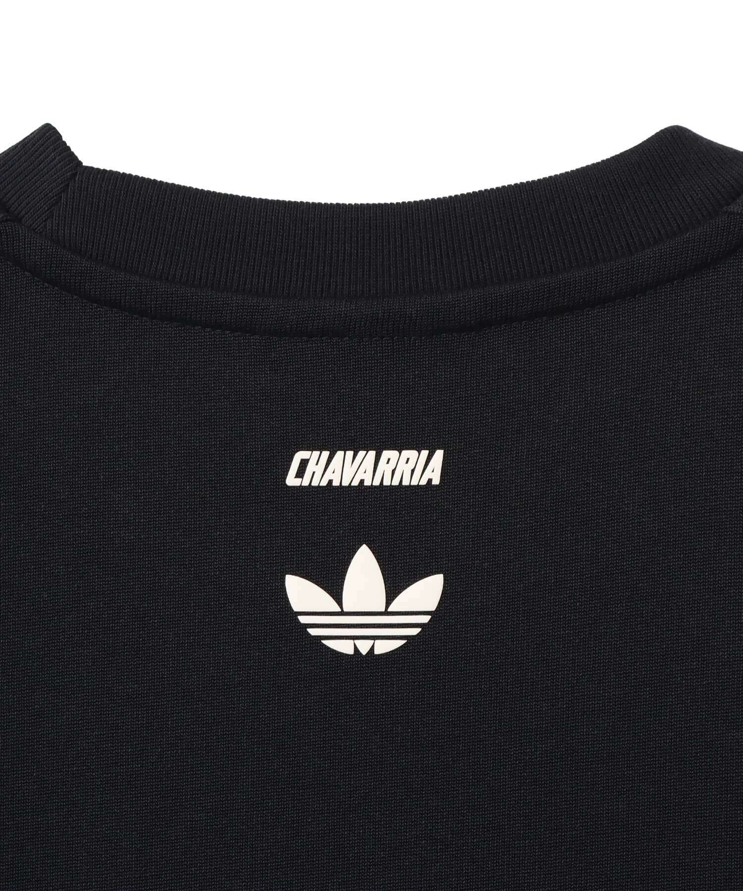 adidas CHAVARRIA LOGO T-SHIRT ブラックの画像