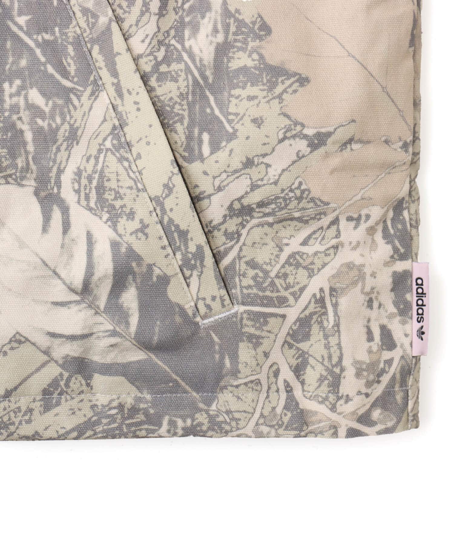 adidas Originals WORKWEAR CANVAS JACKET パテグレー/グレースリー/ワンダーベージュの画像