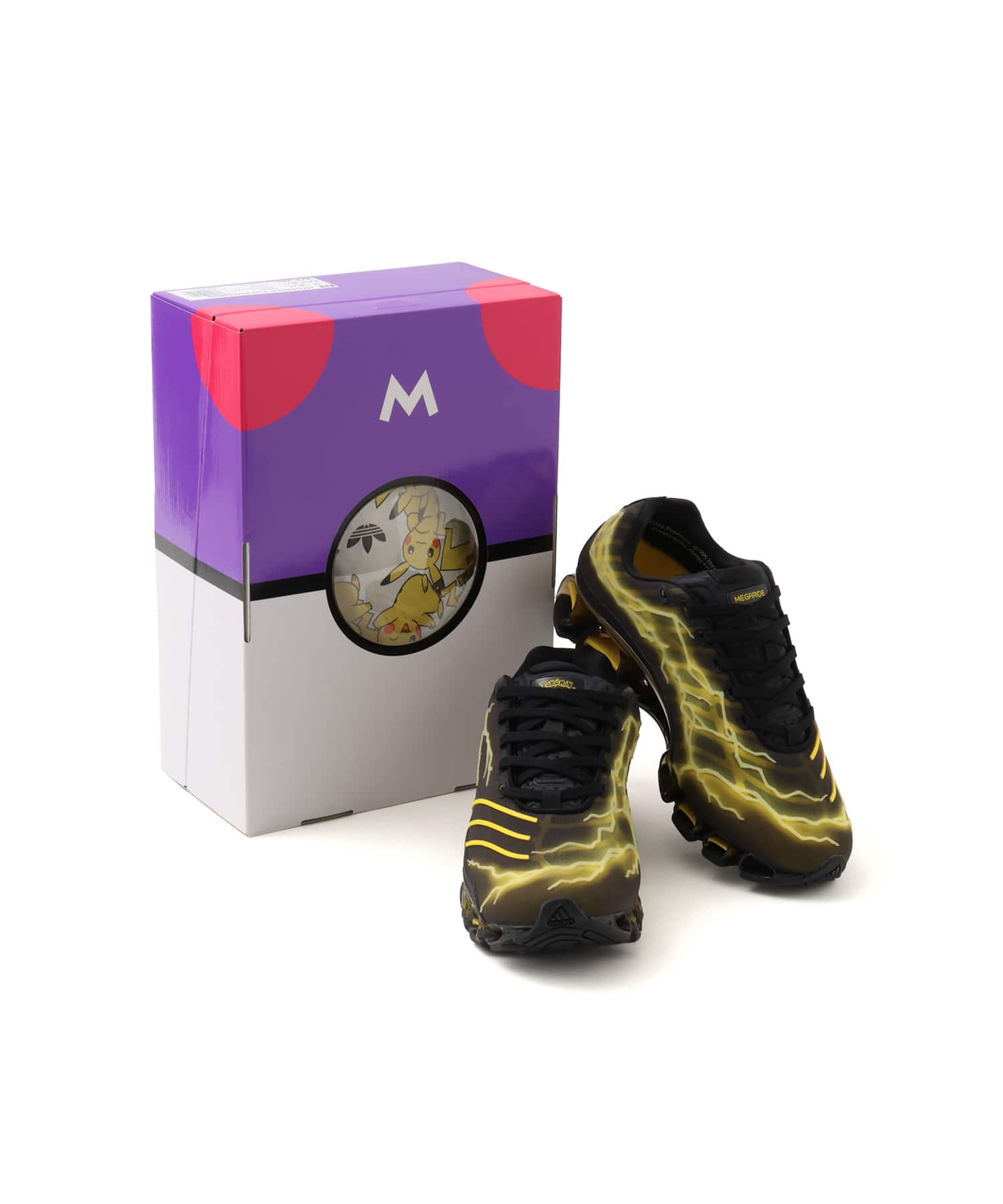 adidas POKEMON MEGARIDE F50 CBLACK/CARBON/FTWWHTの画像