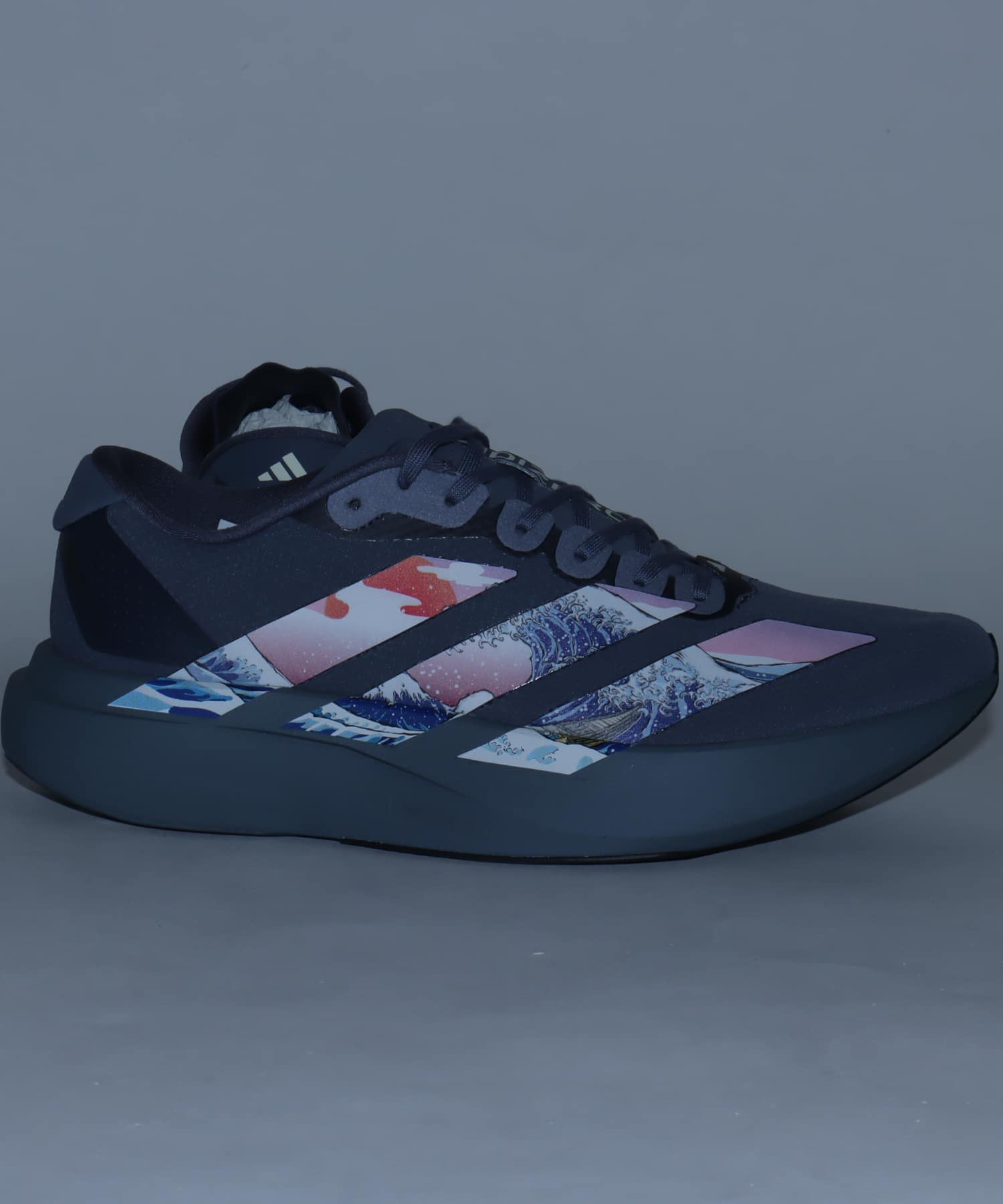 adidas Adizero EVO SL WOVEN M ONIX/OFF WHITE/IRON MET.の画像