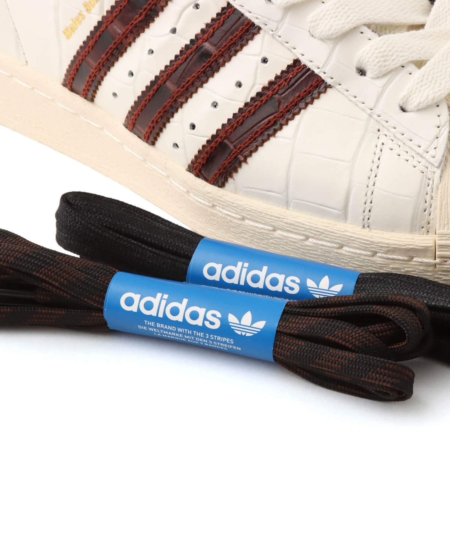 adidas WALES BONNER SUPERSTAR WONWHI/FOXBRN/WONWHIの画像