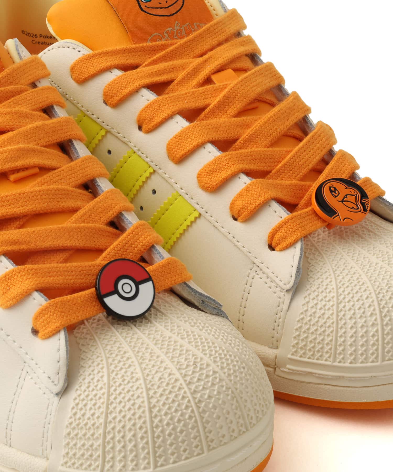 adidas POKEMON SUPERSTAR II CREWHT/SHOYEL/BORANGの画像