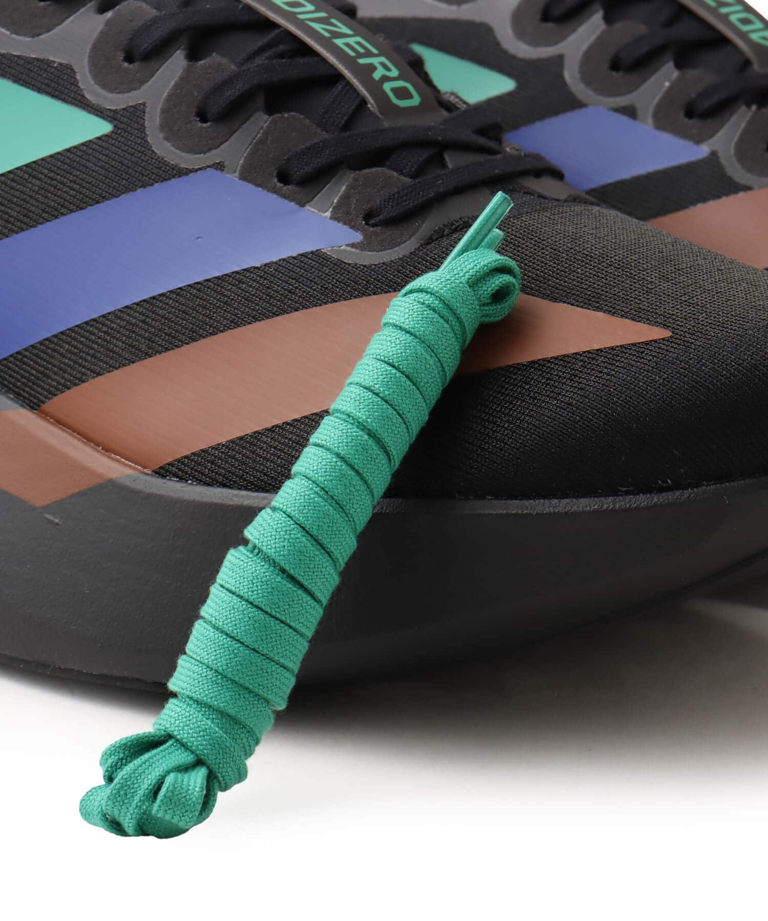 adidas Humanrace Adizero EVO SL by Pharrell Williams CBLACK/SECOGR/SELUBLの画像