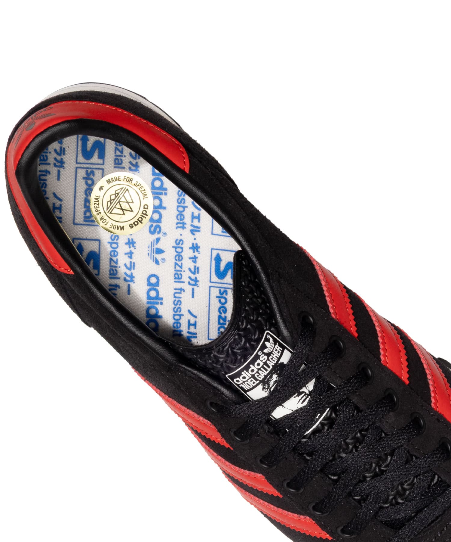 adidas NOEL GALLAGHER MARATHON SPZL CBLACK/RED/CBLACKの画像