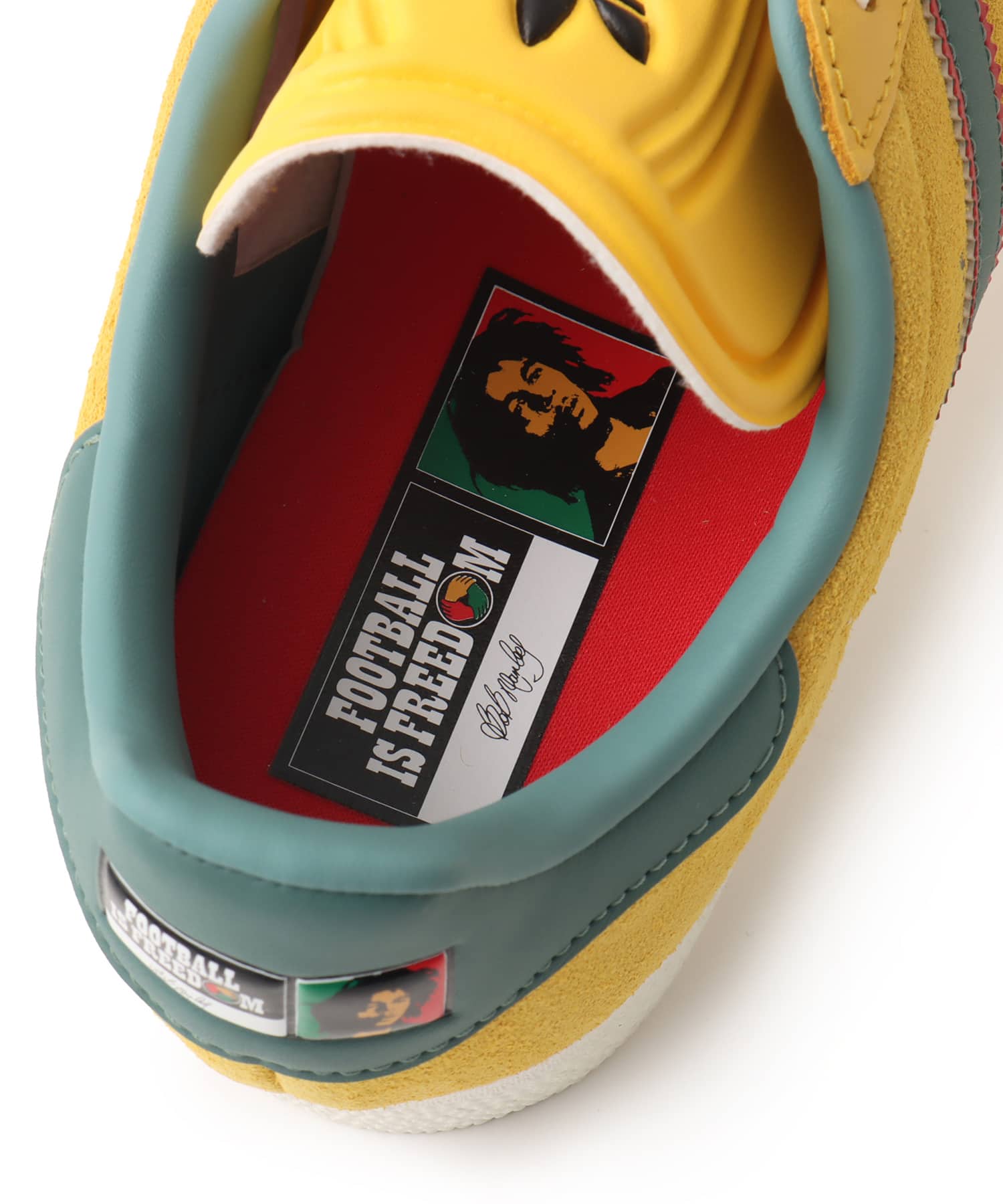 adidas GAZELLE Bob Marley BOGOLD/NONE/PURRUBの画像