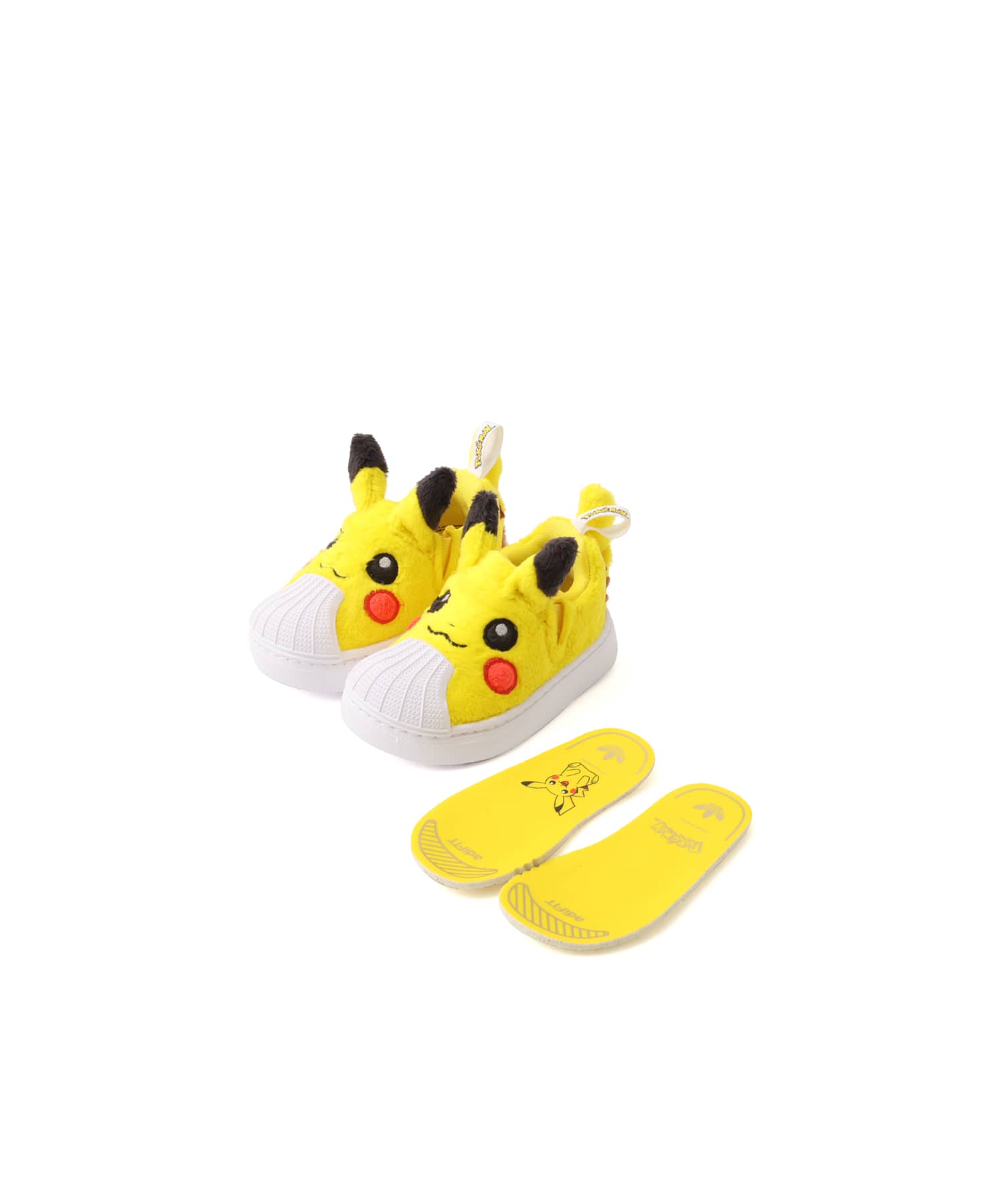 adidas POKEMON SUPERSTAR QUICKON YELLOW/CBLACK/FTWWHTの画像