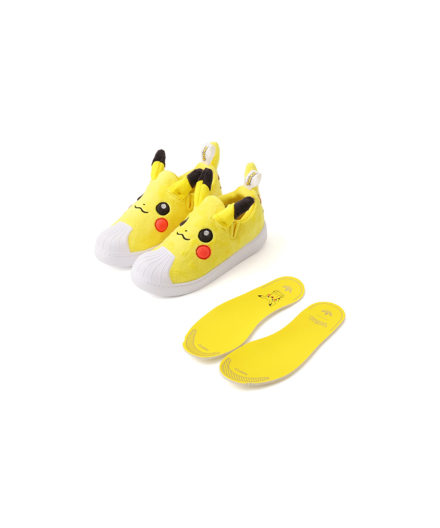 adidas POKEMON SUPERSTAR QUICKON YELLOW/CBLACK/FTWWHTの画像