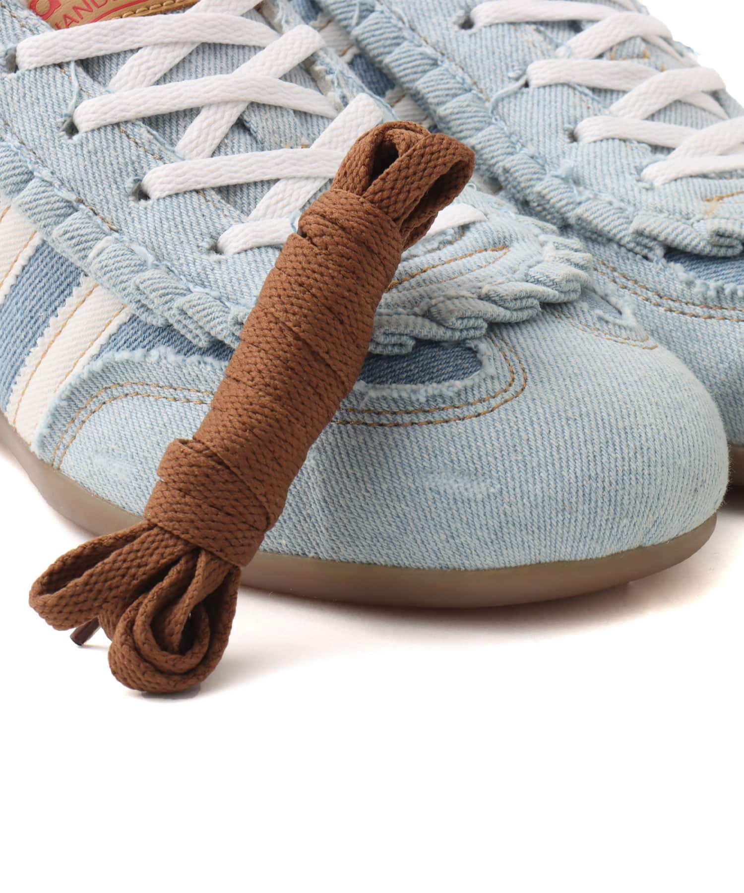 adidas HANDBALL SPEZIAL LO PRO ATMOS PINK "DENIM" SUPPLIER COLOUR/FTWR WHITE/GUM5の画像