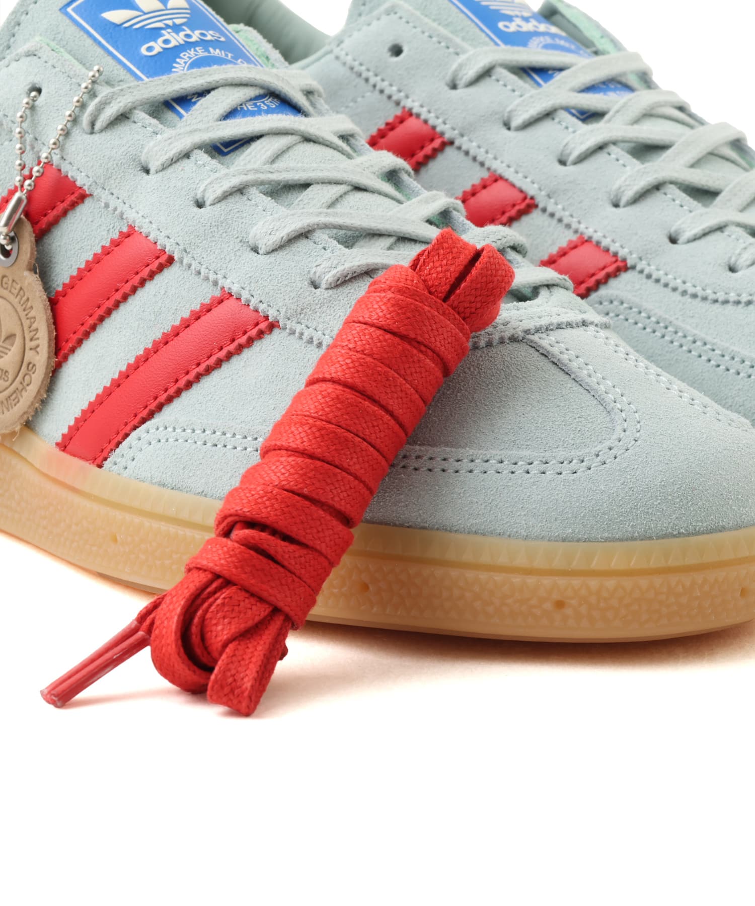 adidas HANDBALL SPEZIAL MIG TACGRN/POWRED/GUMM2の画像
