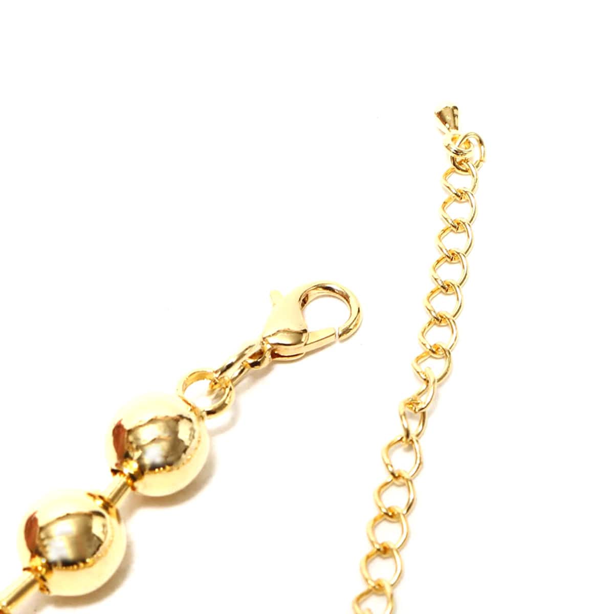 atmos pink ボールチェーン 2連ネックレス GOLDの画像