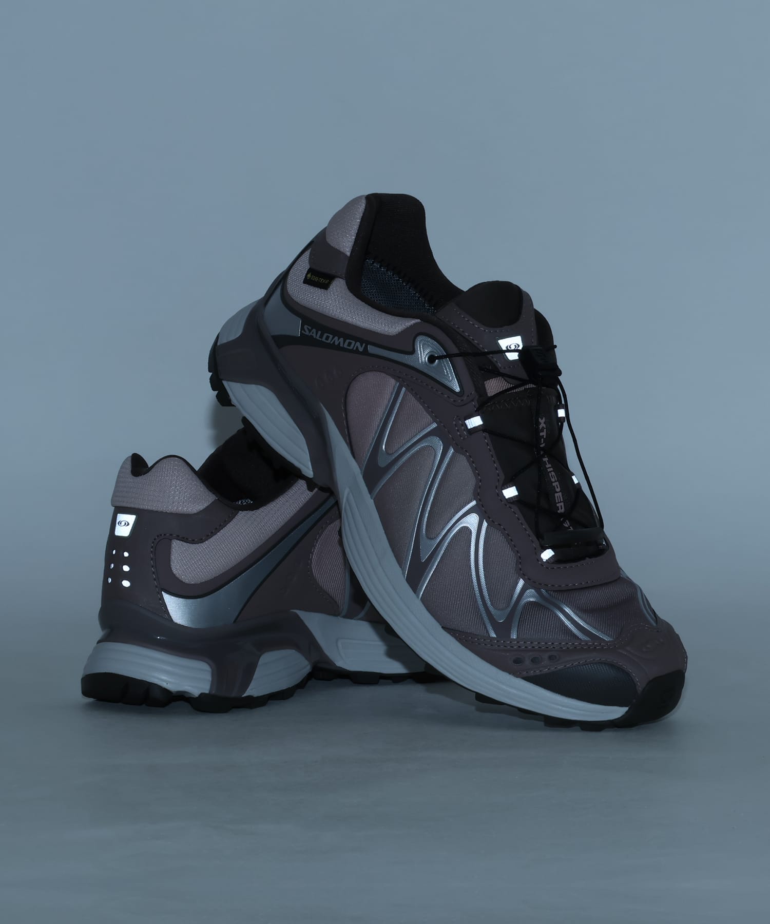 SALOMON XT-WHISPER GTX IRON/SHADOW GRAY/BLACK OLIVEの画像
