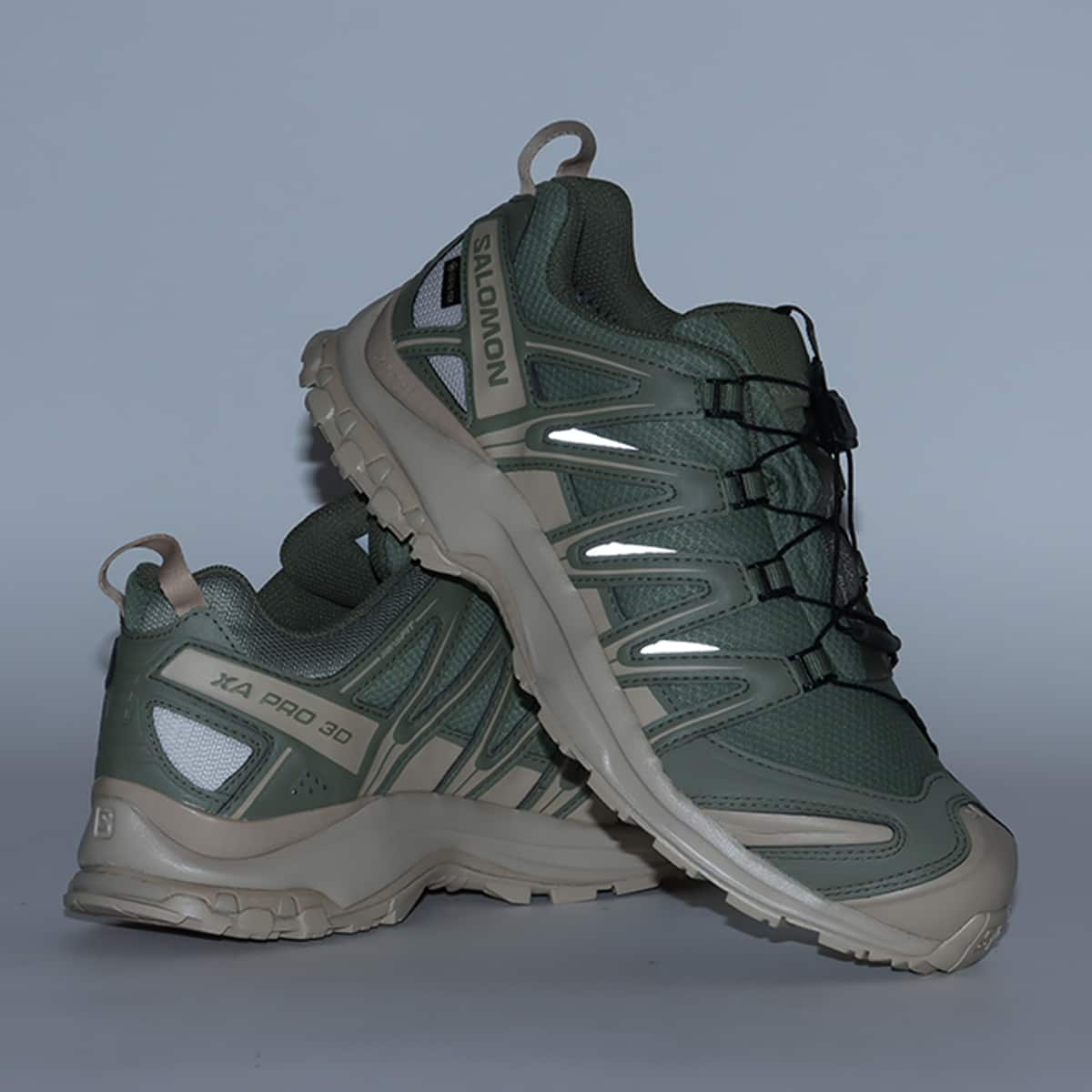 SALOMON XA PRO 3D GTX Deep Lichen Green / White Pepper / Silver Cloud  |atmos（アトモス） 公式オンラインストア