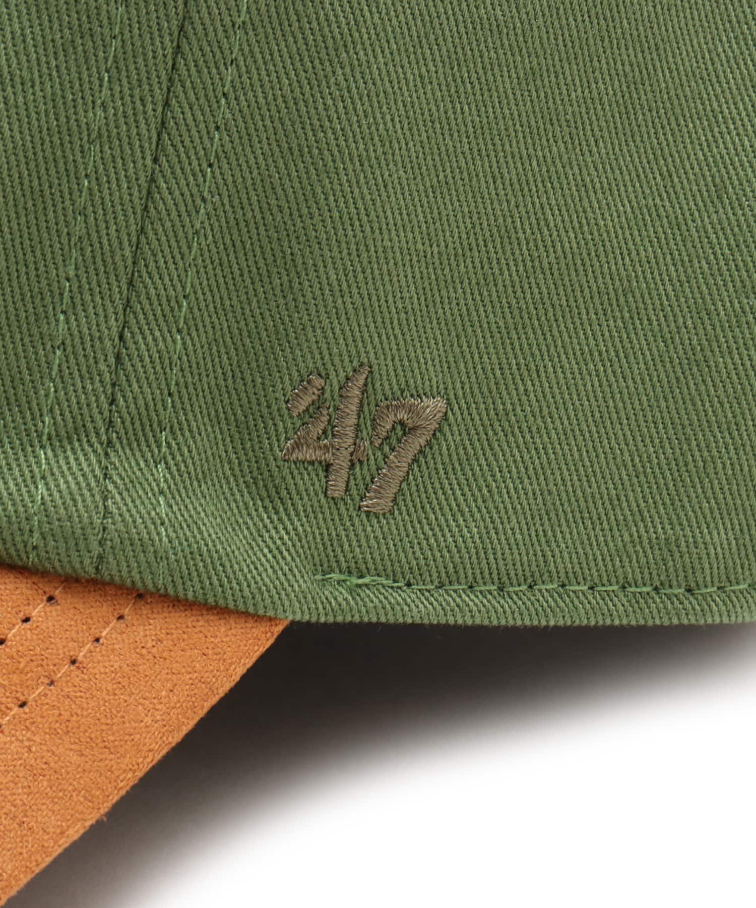 New Balance NB by '47 Canvas & Suede Clean Up Cap ダークアルペングリーンの画像
