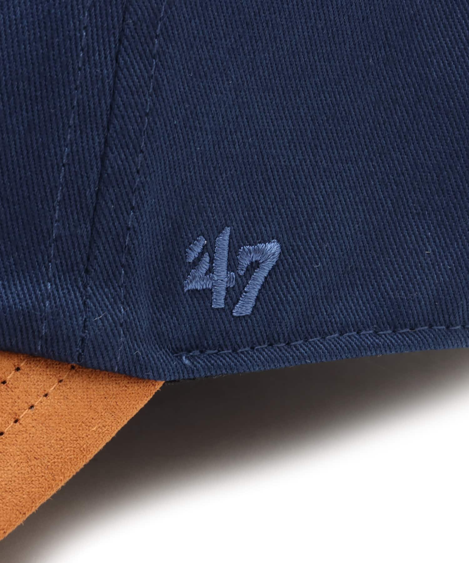 New Balance NB by '47 Canvas & Suede Clean Up Cap NBネイビーの画像
