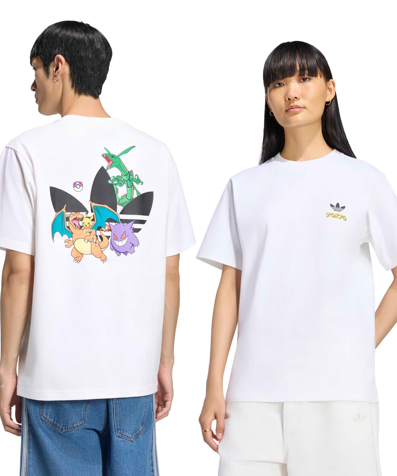 adidas POKEMON TEE TOKYO1 WHITEの画像