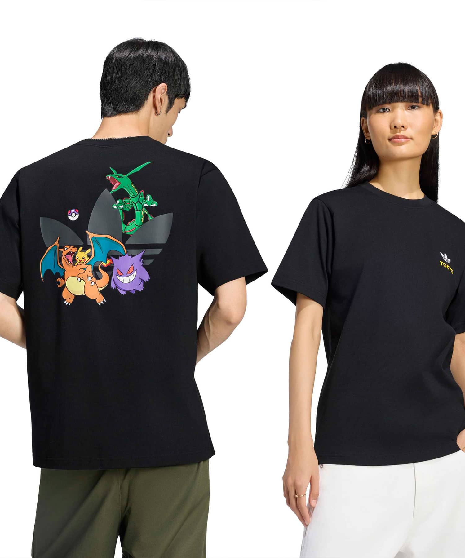 adidas POKEMON TEE TOKYO1 BLACKの画像