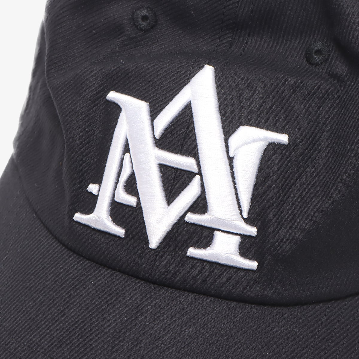atmos atmos (AM) logo cap BLACKの画像