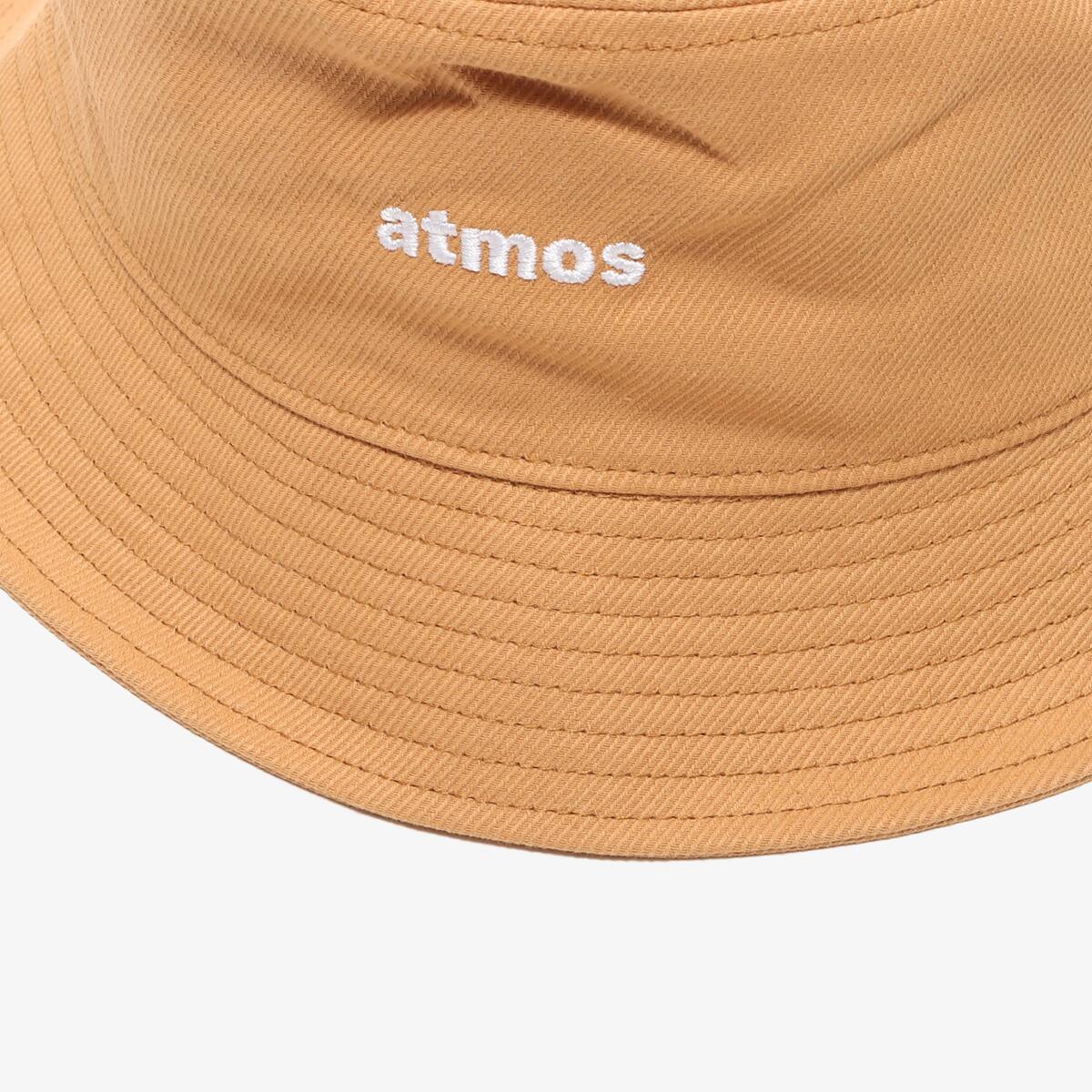 atmos Logo Bucket Hat BEIGEの画像