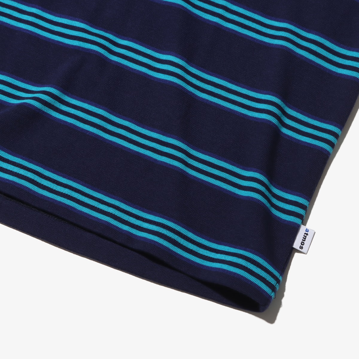 atmos Border LS T-shirts NAVYの画像
