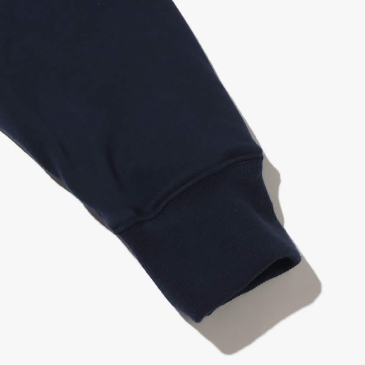 atmos small Logo Zip Up Hooded Sweatshirt NAVYの画像