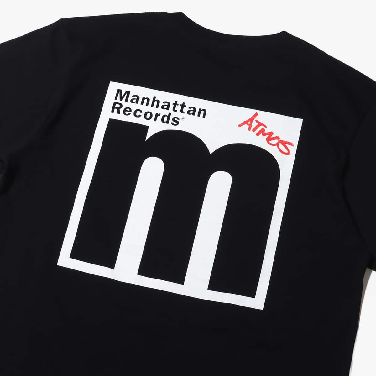 atmos × BIG L × Manhattan Records Vinyl T-shirts BLACK 23FA-S