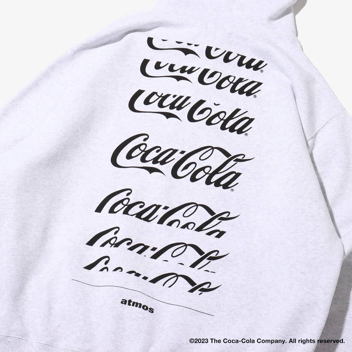 Coca Cola | atmos Hoodie GRAY