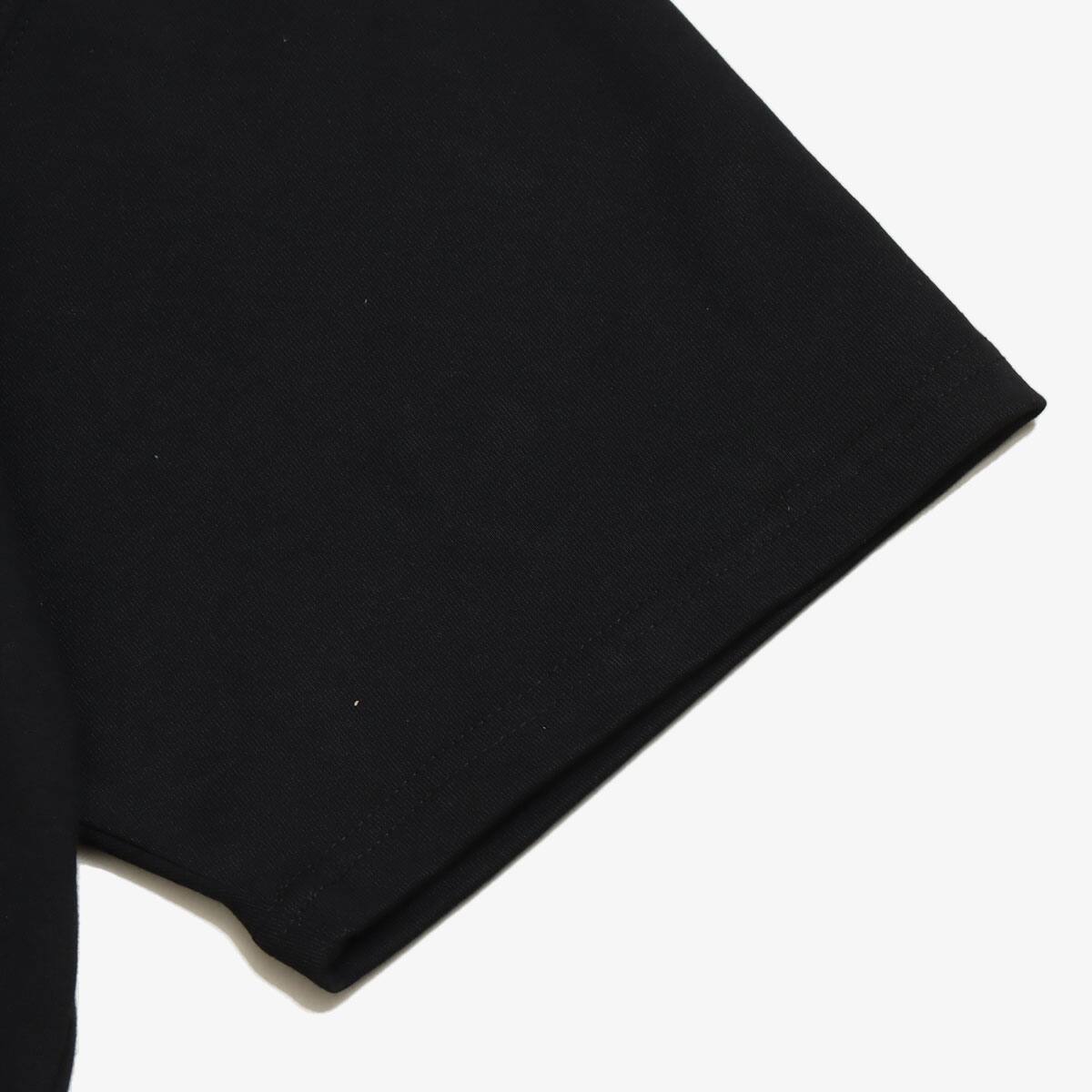 atmos Message Logo T-shirts BLACKの画像