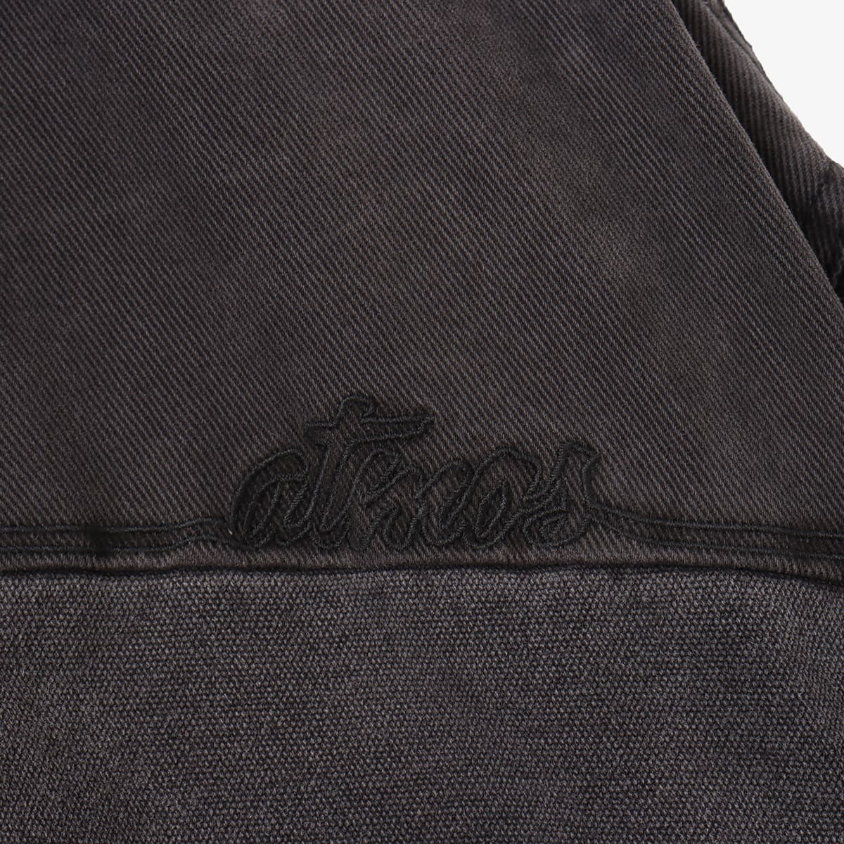 atmos Heavy Duck Zip-Up Work Jacket BLACKの画像